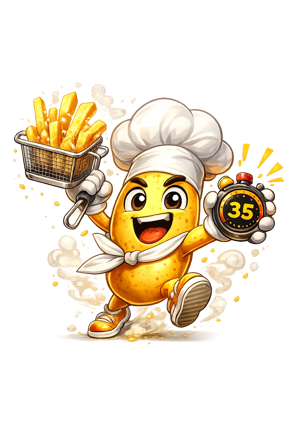 Şef Pat – PatPatates Maskotu